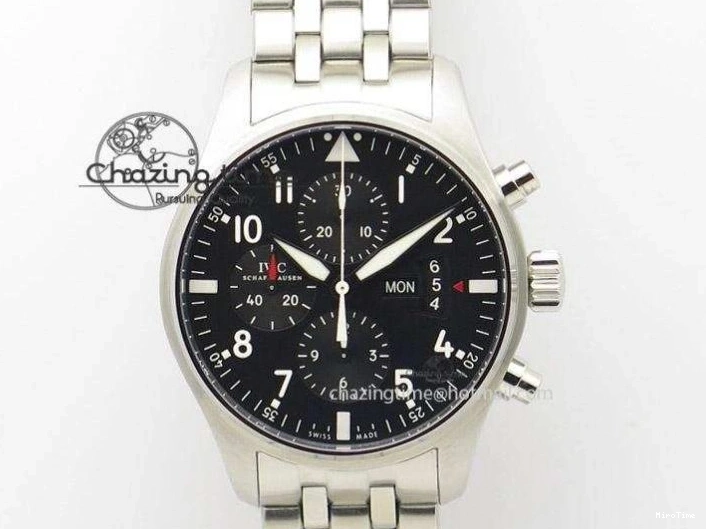 MIROTIME 0307 Affordable Ingeniuer St.Laurens SS Brown Dial MK 1:1 Best Edition On Black Leather Strap A 7365